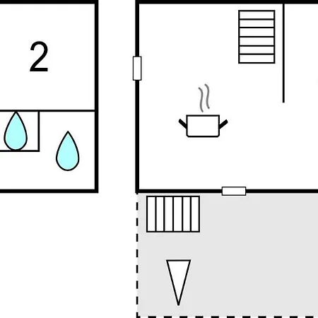 Awesome In W/ 2 Bedrooms Coëx